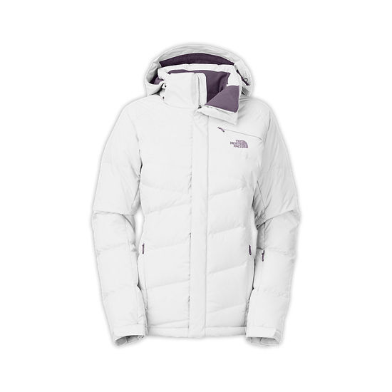 white north face jackets